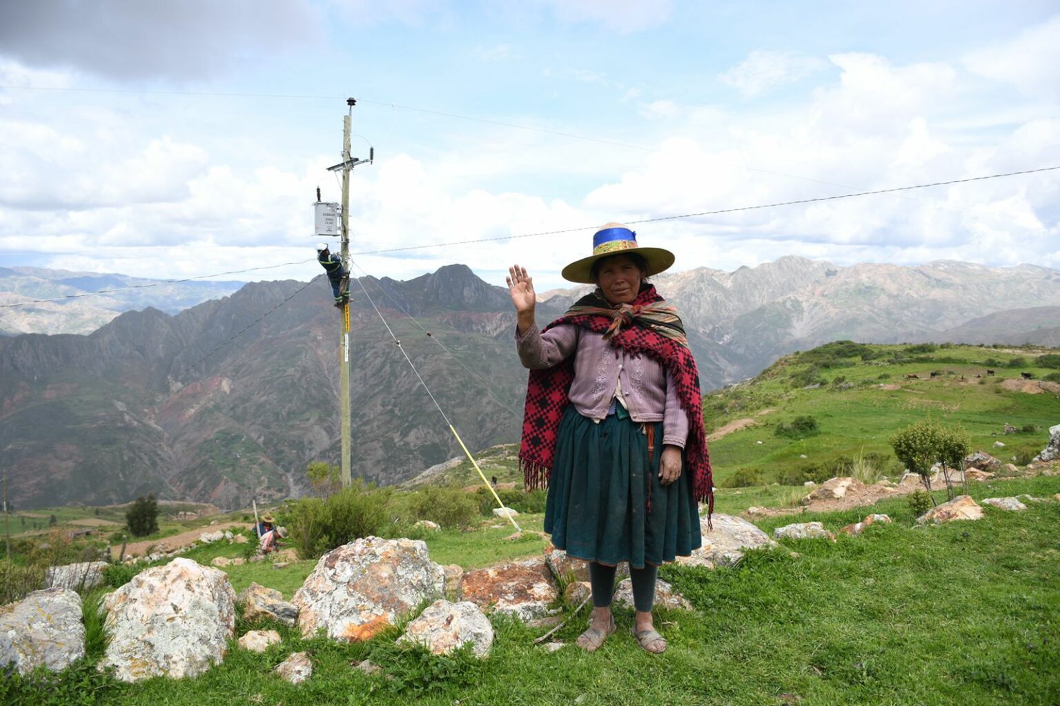 Foto: ABI - La Tarifa Dignidad también beneficia en el área rural.